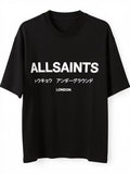 ALLSAINTS playera negra London